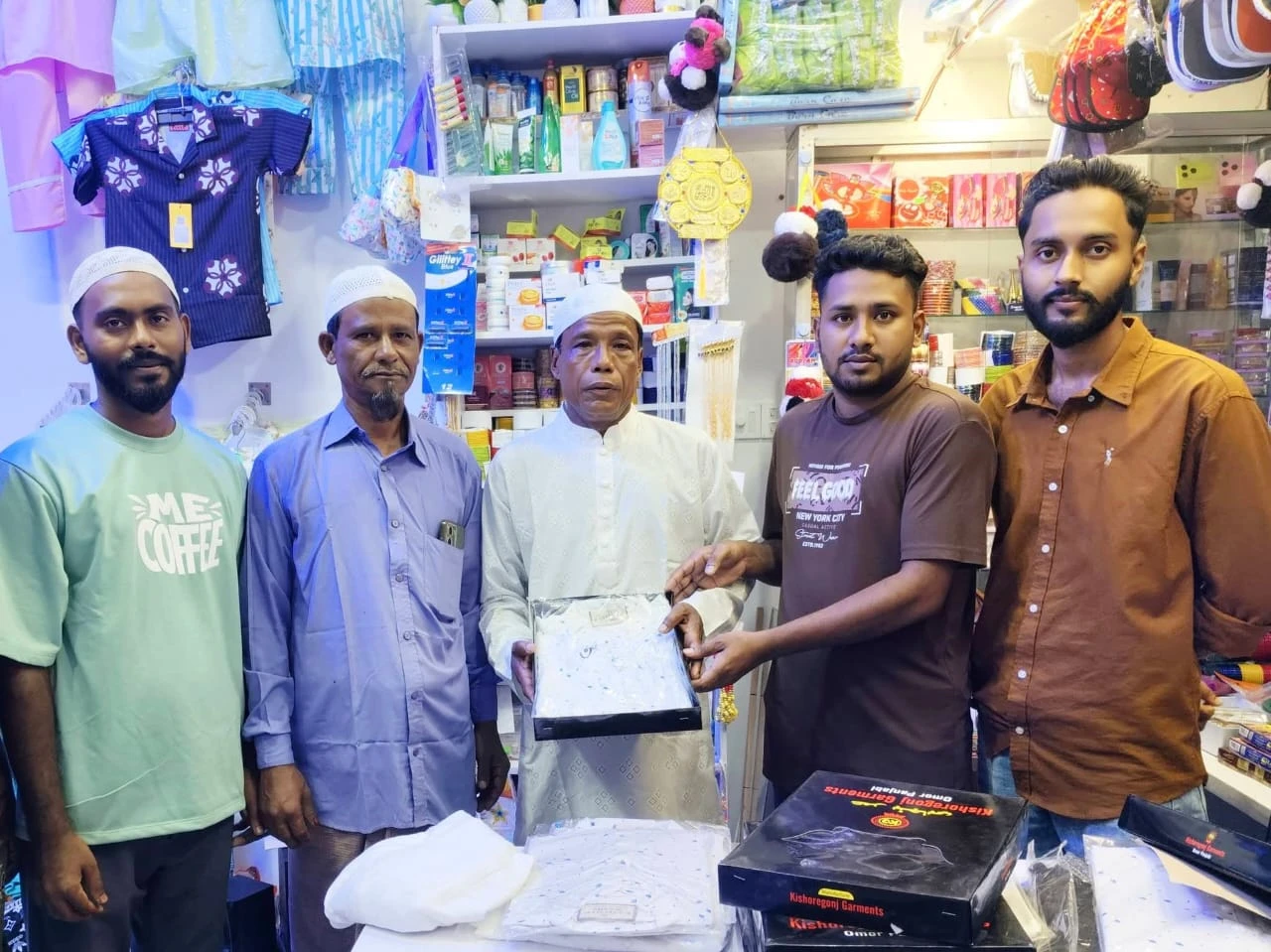 দোয়ারাবাজারে খ্রিস্টান ধর্ম ত্যাগ করে ইসলাম ধর্ম গ্রহন বাচ্চু বর্মনের