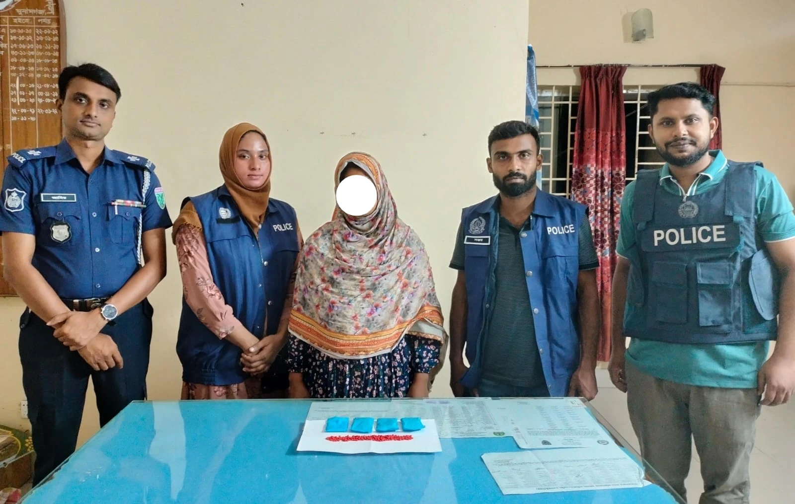 দোয়ারাবাজারে ৬৩০ পিস ইয়াবাসহ নারী গ্রেফতার