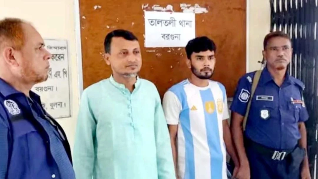 বরগুনায় যুবলীগ নেতা ও ছাত্রলীগ কর্মী গ্রেপ্তার